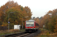 Am 08.11.2008 legt eine RB einen kurzen Zwischenstop in Hademsdorf ein. Wenig später wurde der Haltepunkt im Zuge des Streckenausbaus aufgelassen und bei der Neuverlegung des Gleises bei der Kurvenentschärfung abgerissen.